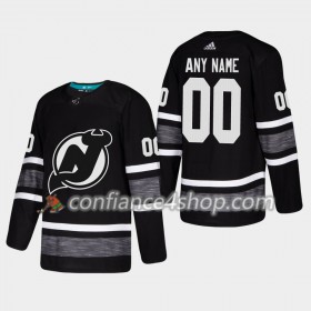 Adidas Maillot de Hockey New Jersey Devils Personnaliser 2019 All-Star Noir Authentic - Homme